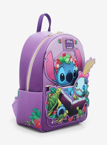 Loungefly Disney Lilo & Stitch Scrump Reading Mini Backpack - BoxLunch Exclusive