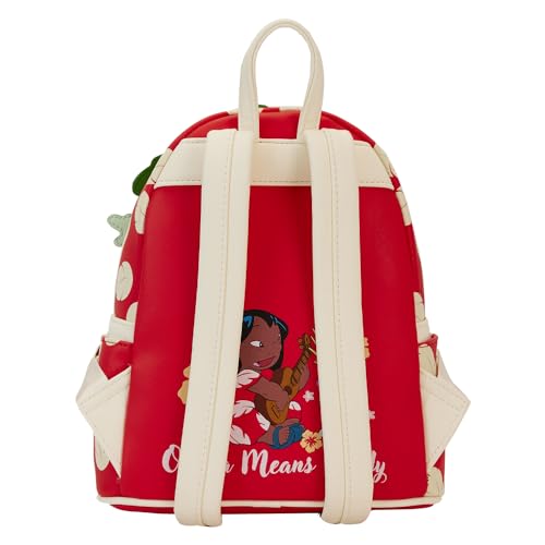 Loungefly Disney: Lilo and Stitch - Lilo Cosplay Mini-Backpack with Coin Purse, Amazon Exclusive