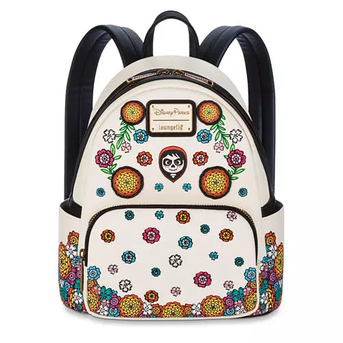 EXCLUSIVE DROP: Loungefly Coco Miguel Floral Mini Backpack - 9/1/23