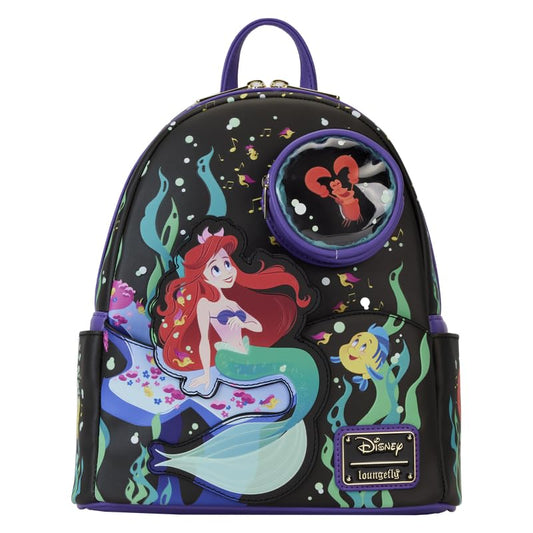 Loungefly Disney The Little Mermaid 35th Anniversary Life is the Bubbles Mini Backpack