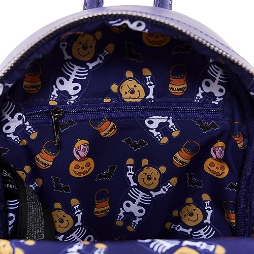 Loungefly Disney Backpack: Winnie The Pooh Skeleton Cosplay Mini-Backpack, Amazon Exclusive