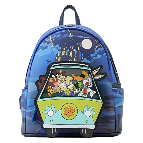 Loungefly Warner Brothers 100th Anniversary Looney Tunes Scooby Mash Up Mini Backpack