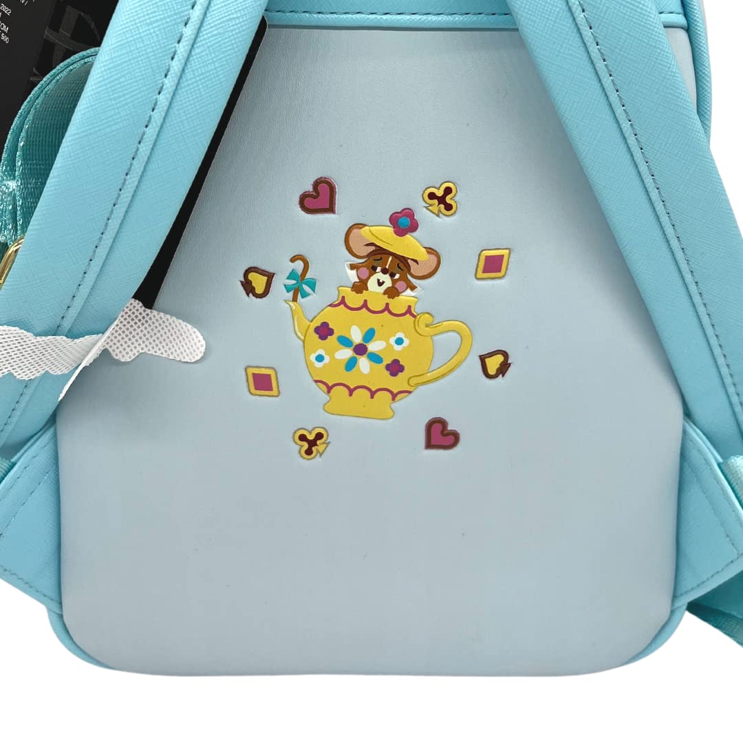 Loungefly Exclusive Alice in Wonderland Chibi Double Strap Shoulder Bag
