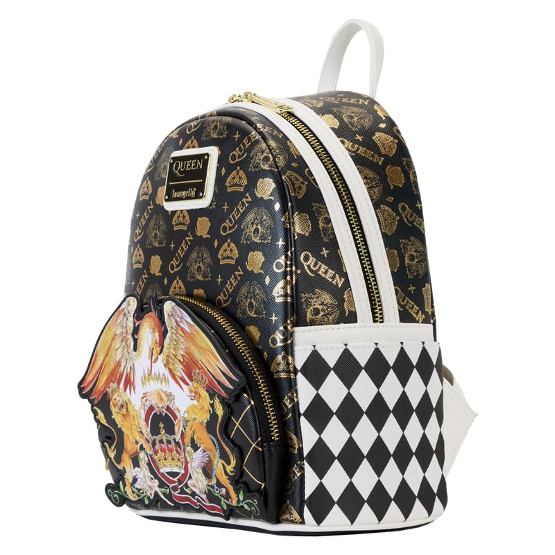 Loungefly Queen Crest Logo Mini Backpack