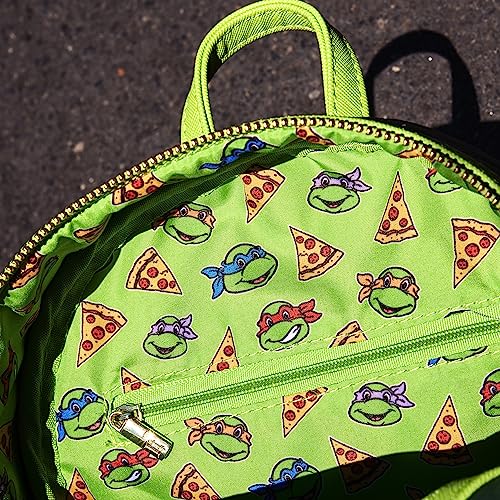 Loungefly Teenage Mutant Ninja Turtles Mini-Backpack, Amazon Exclusive