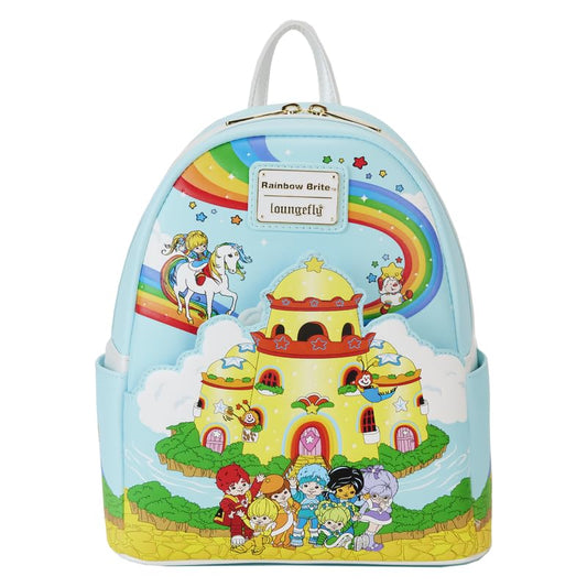 Loungefly Rainbow Brite Color Castle Mini Backpack