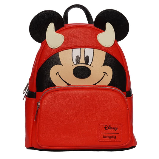 Loungefly Disney Mickey Mouse Devil Mickey Mini Backpack - Entertainment Earth Exclusive
