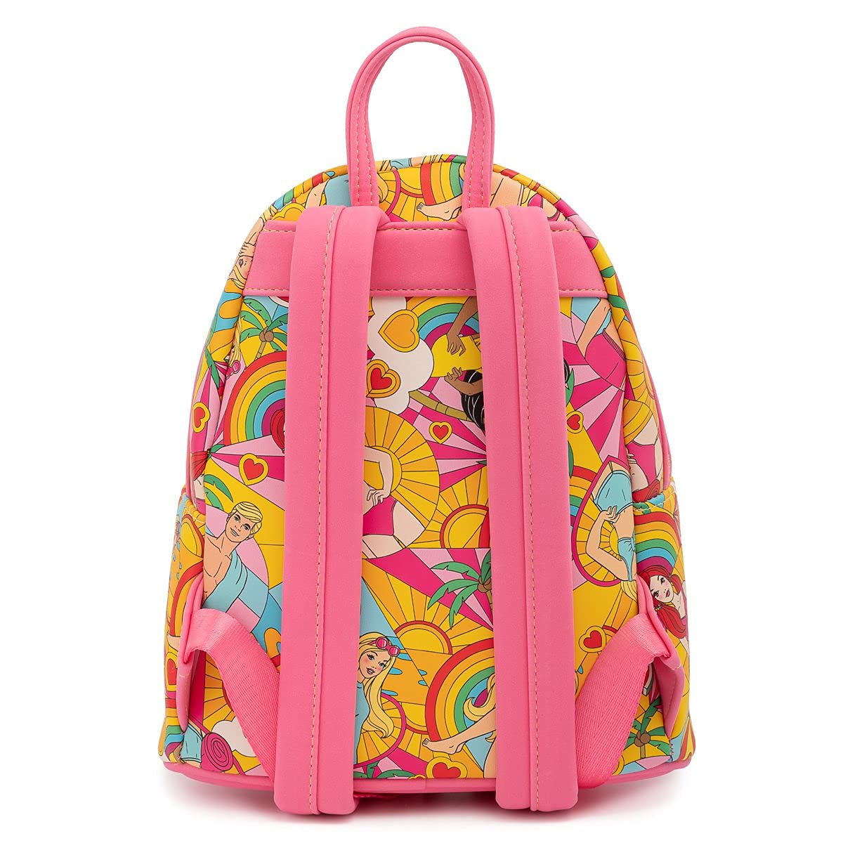 Loungefly Barbie Fun in the Sun Mini Backpack Pink-Multi