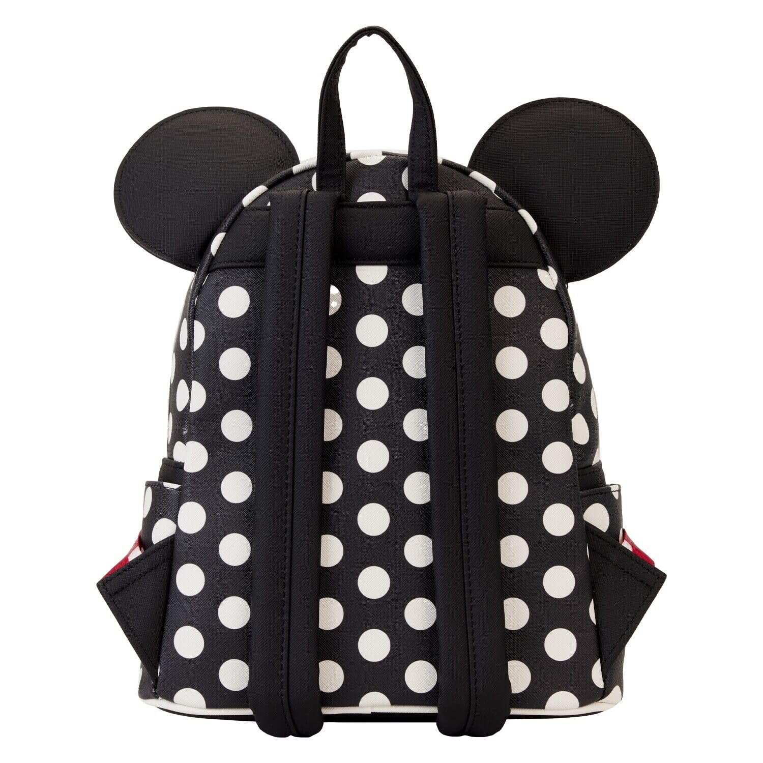 Loungefly Disney Minnie Mouse Classic Satchel Bag, Red/Black/White fashion