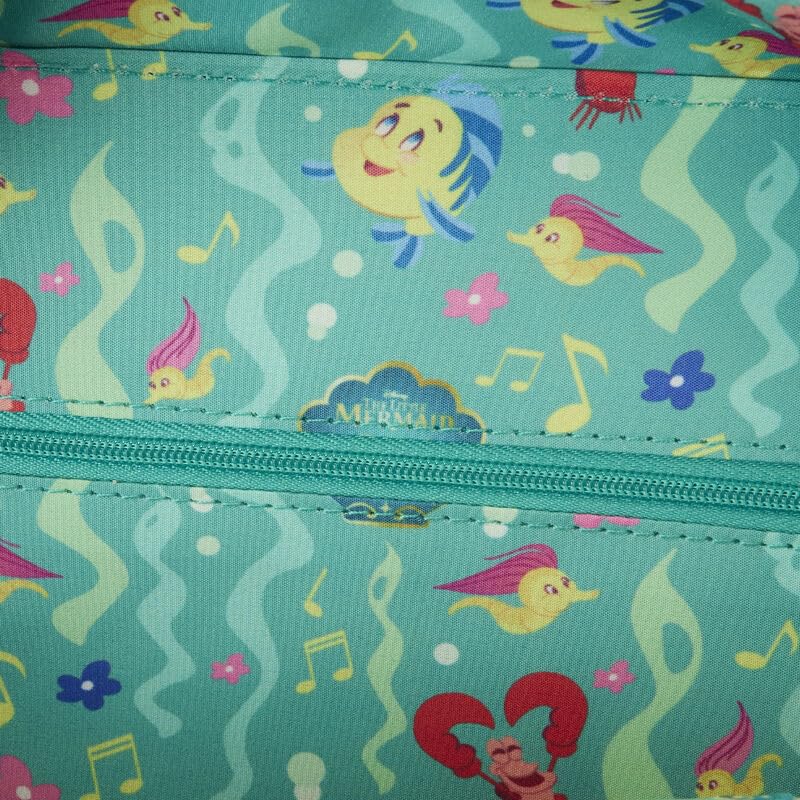 Loungefly Disney Little Mermaid 35th Anniversary Ariel Cosplay Crossbody Bag