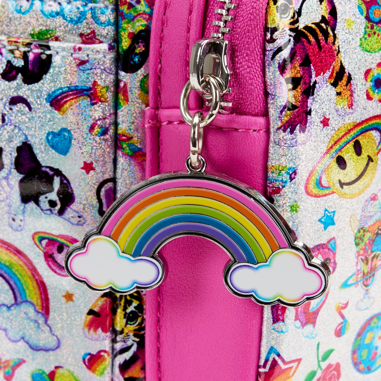 Loungefly Lisa Frank AOP Iridescent Mini Backpack (140869)