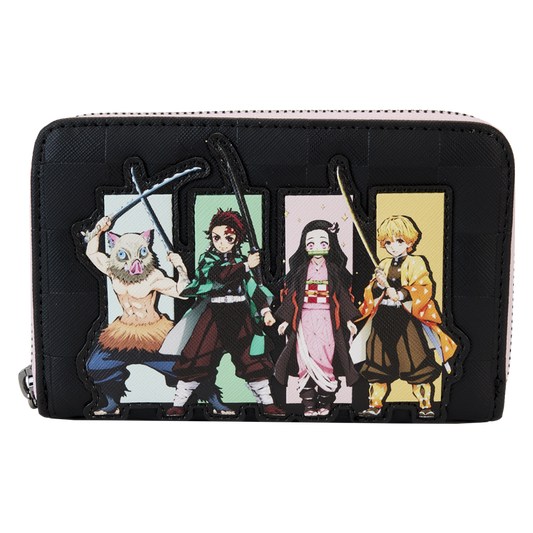 Loungefly Demon Slayer Heroes Group Wallet
