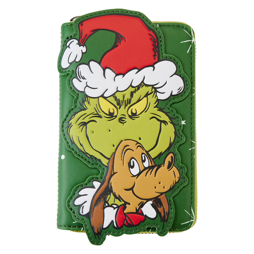 Loungefly Dr. Seuss' How The Grinch Stole Christmas Santa Cosplay Wallet