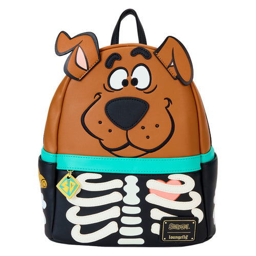 Loungefly Halloween Scooby Doo Skeleton Scooby Cosplay Mini Backpack