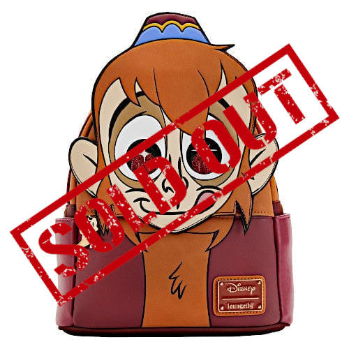 EXCLUSIVE DROP: Loungefly Aladdin 30th Anniversary Abu Cosplay Mini Backpack - 8/15/22