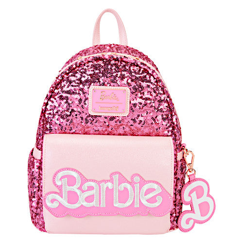 EXCLUSIVE DROP: Loungefly Barbie Logo Sequin Mini Backpack - 6/14/24