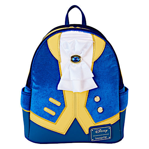 EXCLUSIVE DROP: Loungefly Beauty And The Beast Prince Adam Velour Cosplay Mini Backpack - 6/17/24