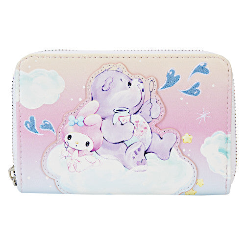 EXCLUSIVE DROP: Loungefly Care Bears x Sanrio Hello Kitty & Friends Care-A-Lot Wallet - 2/5/24