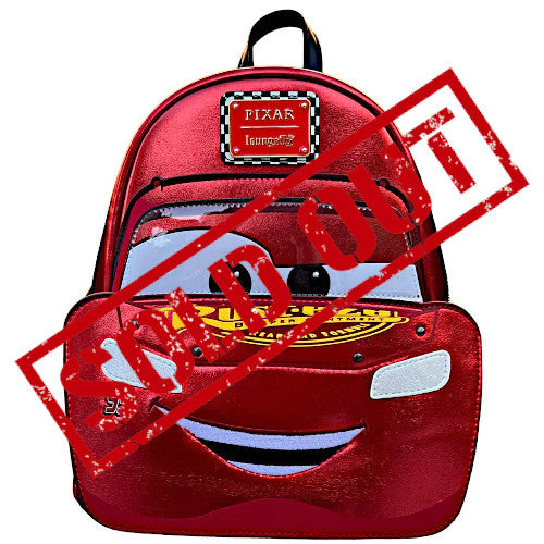 EXCLUSIVE DROP: Loungefly Cars Lightning McQueen Cosplay Mini Backpack - 10/20/23