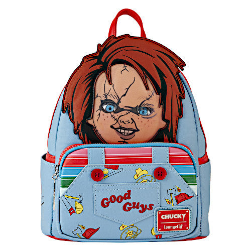 EXCLUSIVE DROP: Loungefly Child's Play Chucky Cosplay Lenticular Mini Backpack - 9/19/23