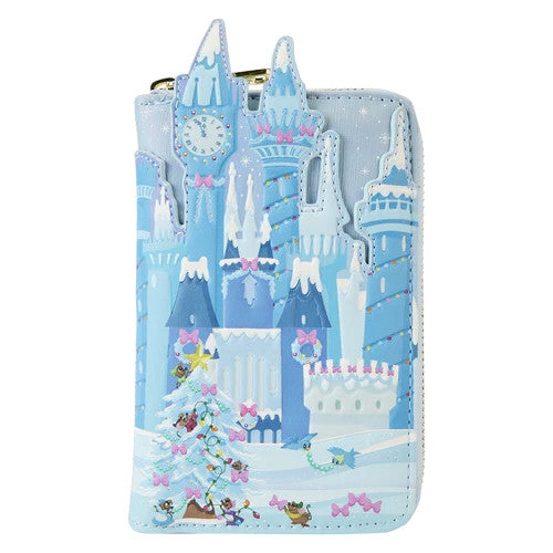 EXCLUSIVE DROP: Loungefly Christmas Cinderella Castle Wallet - 10/9/23