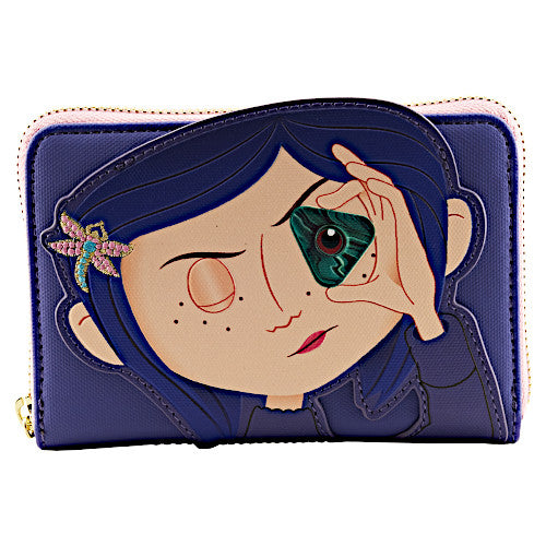 Loungefly Coraline Stars Cosplay Glow Wallet