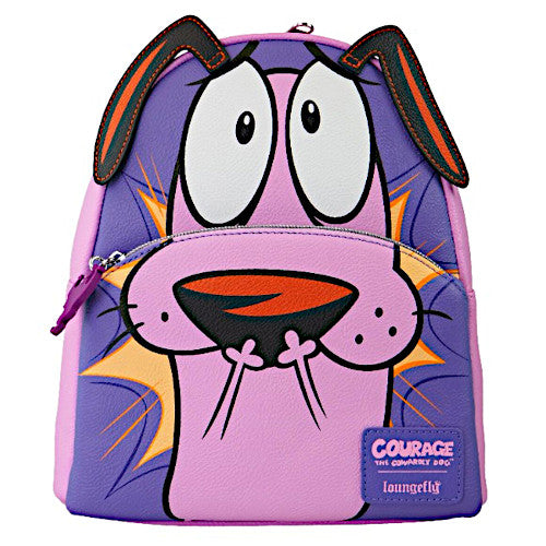 EXCLUSIVE DROP: Loungefly Courage The Cowardly Dog Mini Backpack - 5/1 ...