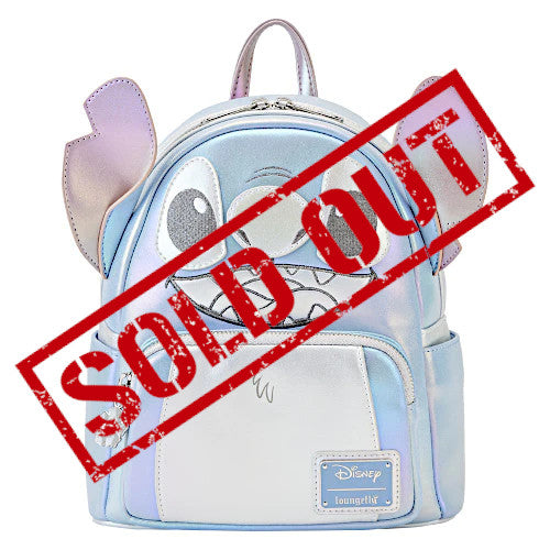 EXCLUSIVE RESTOCK: Loungefly Disney100 Platinum Stitch Cosplay Mini Backpack (LE 1400) - 7/1/23
