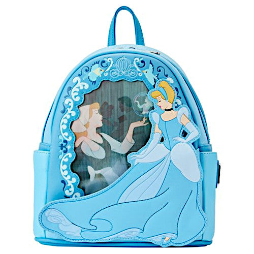Loungefly Disney Cinderella Lenticular Princess Series Mini Backpack