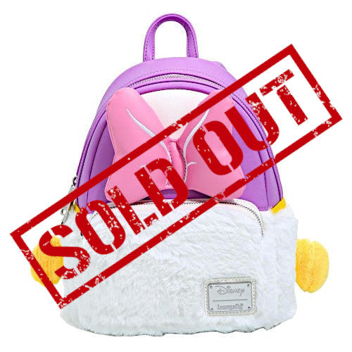 EXCLUSIVE DROP: Loungefly Disney Daisy Duck Plush Cosplay Mini Backpack - 1/26/23