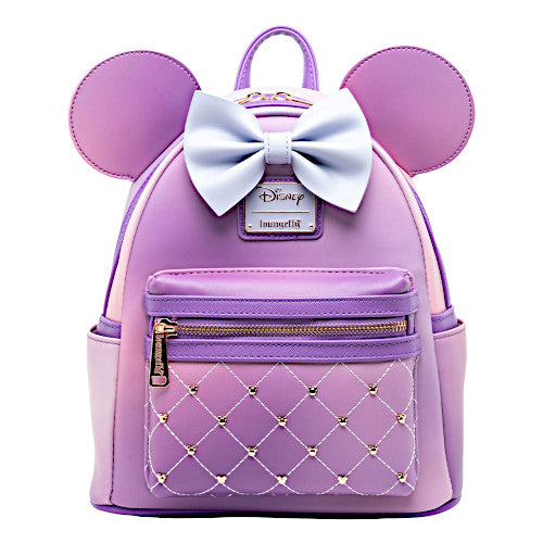 EXCLUSIVE DROP: Loungefly Disney Minnie Mouse Classic Series Lavender Haze Mini Backpack - 10/13/23