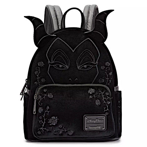EXCLUSIVE DROP: Loungefly Disney Parks Maleficent Velvet Cosplay Mini Backpack - 8/6/25