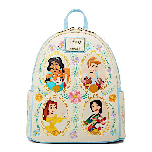 EXCLUSIVE DROP: Loungefly Disney Princess Frame Glitter Mini Backpack - 7/5/24