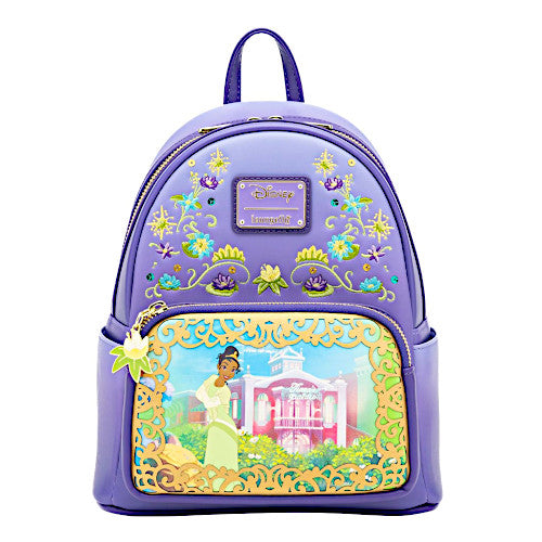 EXCLUSIVE DROP: Loungefly Disney Princess Stories Series Tiana Mini Backpack - 3/8/24