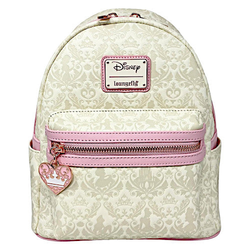 EXCLUSIVE DROP: Loungefly Disney Princesses Damask Debossed Mini Backpack - 7/12/23