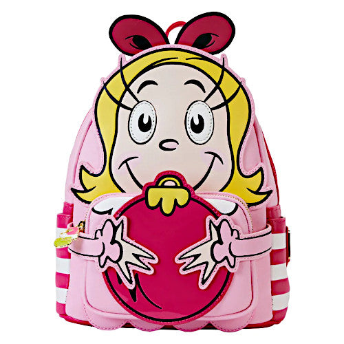 EXCLUSIVE DROP: Loungefly Dr. Seuss Cindy Lou Who Cosplay Mini Backpack - 11/13/23