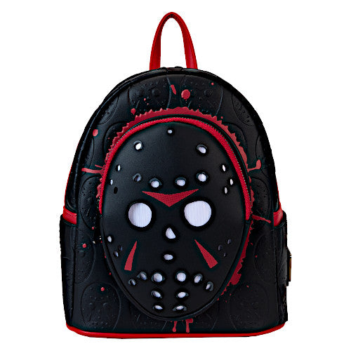 EXCLUSIVE DROP: Loungefly Friday The 13th Jason Mask Light Up Mini Bac ...