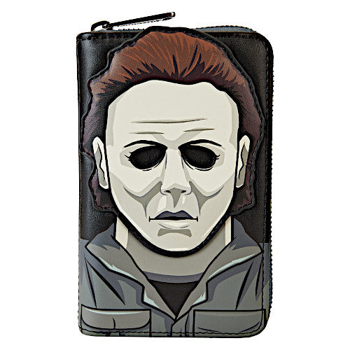 Loungefly Halloween Michael Myers Mask Cosplay Zip-Around Wallet