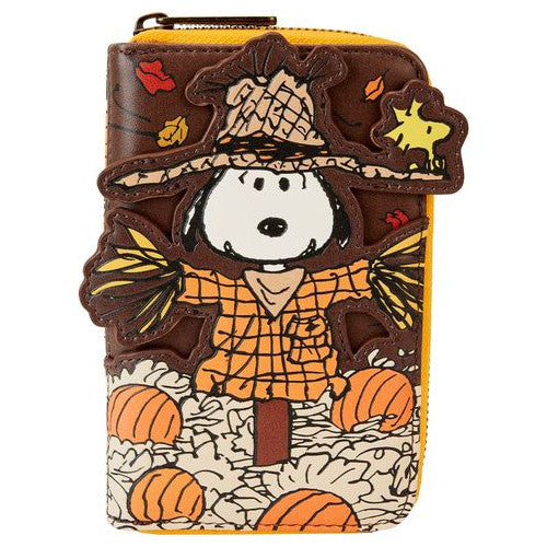 Loungefly Halloween Peanuts Snoopy Scarecrow Cosplay Wallet
