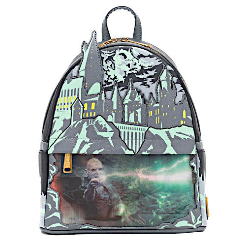 EXCLUSIVE DROP: Loungefly Harry Potter Battle Of Hogwarts Mini Backpack - 3/1/24