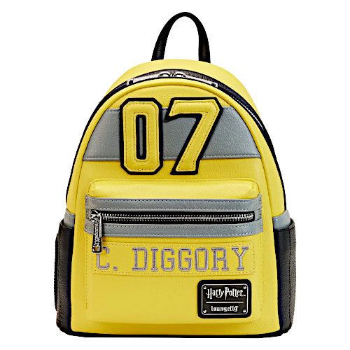 EXCLUSIVE DROP: Loungefly Harry Potter Hufflepuff Cedric Diggory #7 Cosplay Mini Backpack - 4/25/23