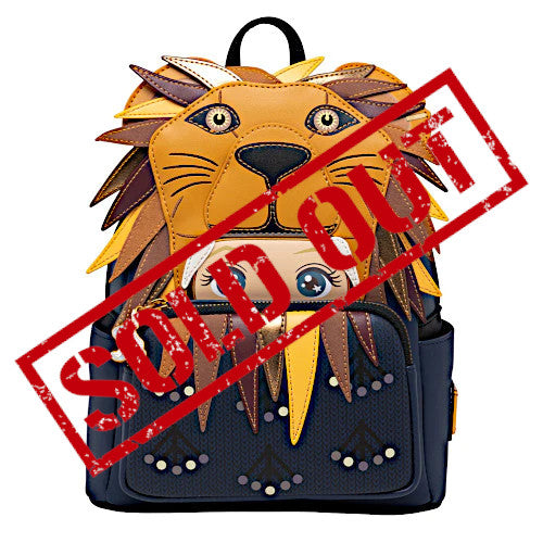 EXCLUSIVE DROP: Loungefly Harry Potter Luna Lovegood Lion Head Cosplay Mini Backpack - 6/2/23