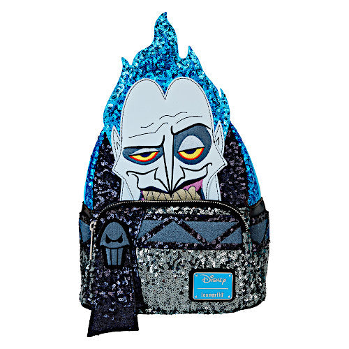 EXCLUSIVE DROP: Loungefly Hercules Hades Sequin Cosplay Mini Backpack - 6/14/24