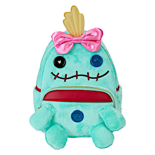 EXCLUSIVE DROP: Loungefly Lilo & Stitch Scrump Plush Cosplay Mini Backpack - 8/16/24