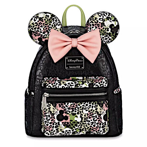 EXCLUSIVE DROP: Loungefly Mickey Mouse Icon Animal Prints Mini Backpack - 7/3/23