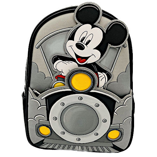 EXCLUSIVE DROP: Loungefly Mickey Mouse Train Conductor Mini Backpack - COMING SOON