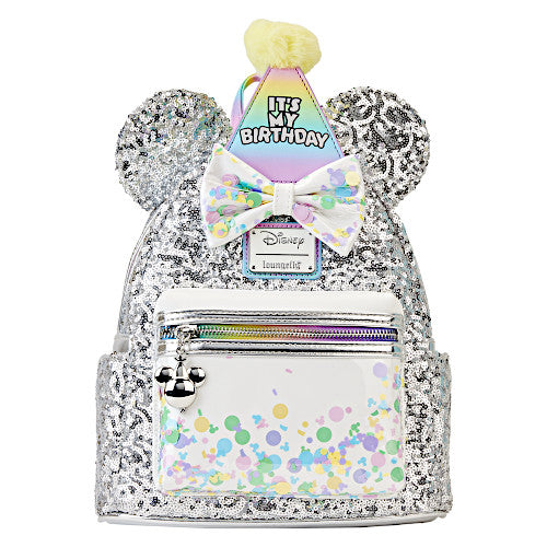 Loungefly Mickey Mouse & Friends Birthday Celebration Mini Backpack