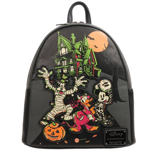 EXCLUSIVE DROP: Loungefly Mickey & Friends Halloween Glow Mini Backpack - 6/2/23