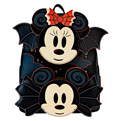EXCLUSIVE DROP: Loungefly Mickey & Minnie Mouse As Bats 