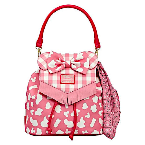 EXCLUSIVE DROP: Loungefly Minnie Mouse Cowgirl Convertible Flap Backpack - 6/11/24